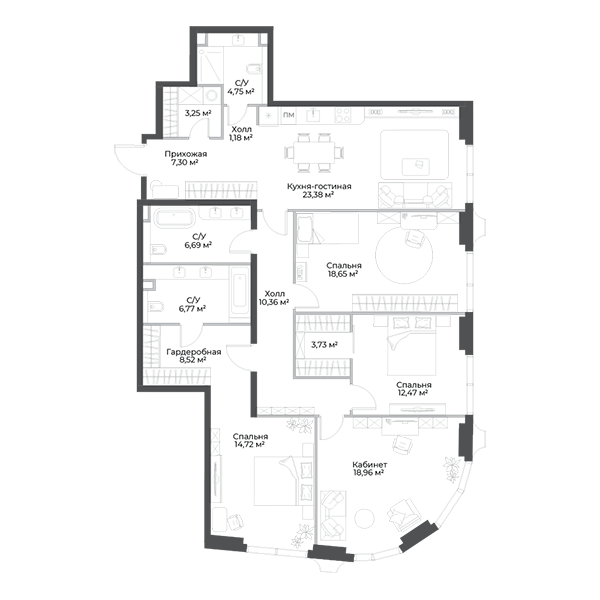 ЖК «Гранд Фили», Москва | Премиальный клубный дом «Гранд Фили» на первой линии Москвы-реки